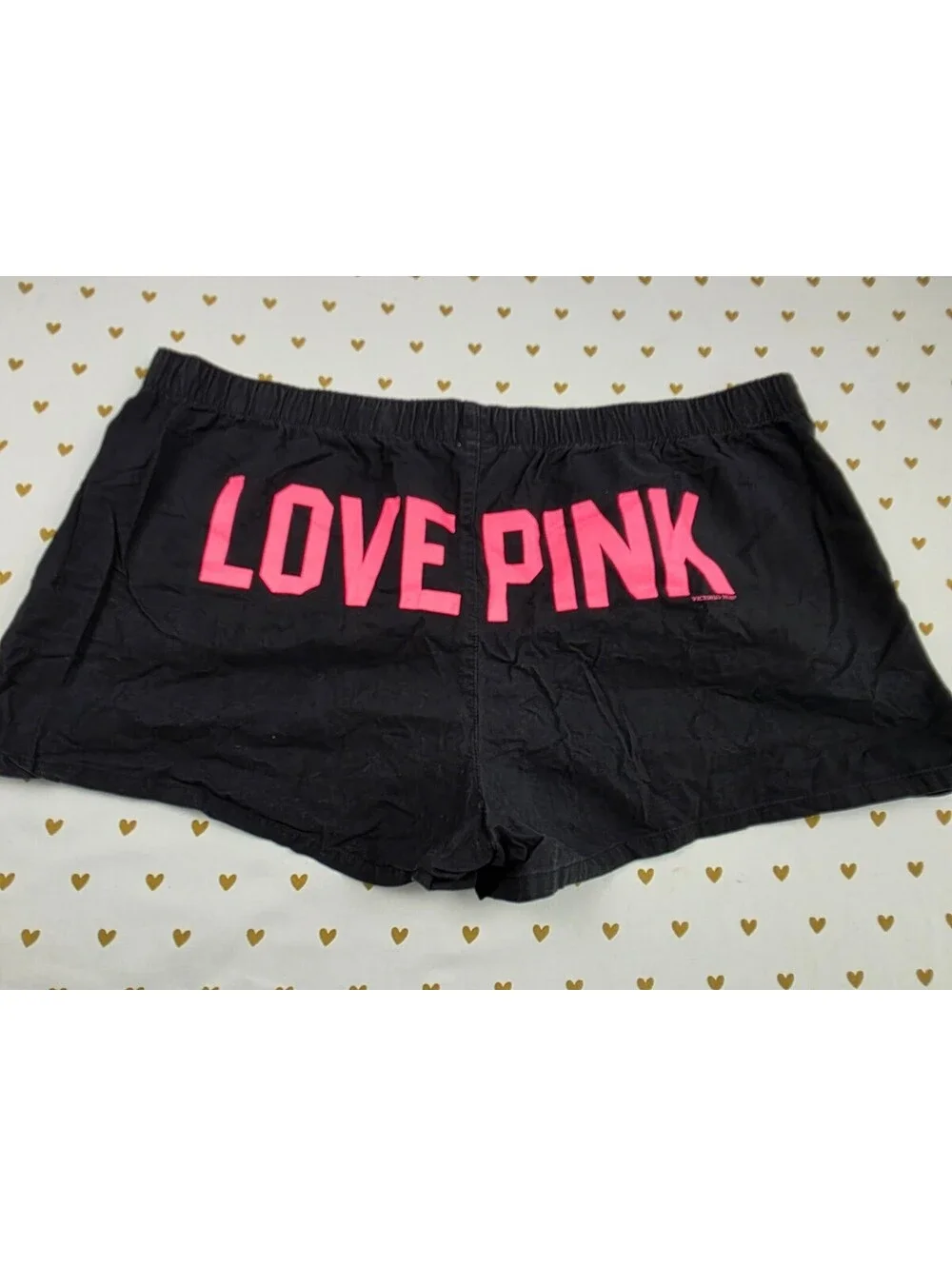 Victorias Secret PINK Vintage Y2k Large Sleep Shorts Boxers Pajama Bottoms